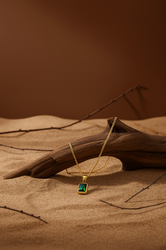 Timeless Emerald Pendant