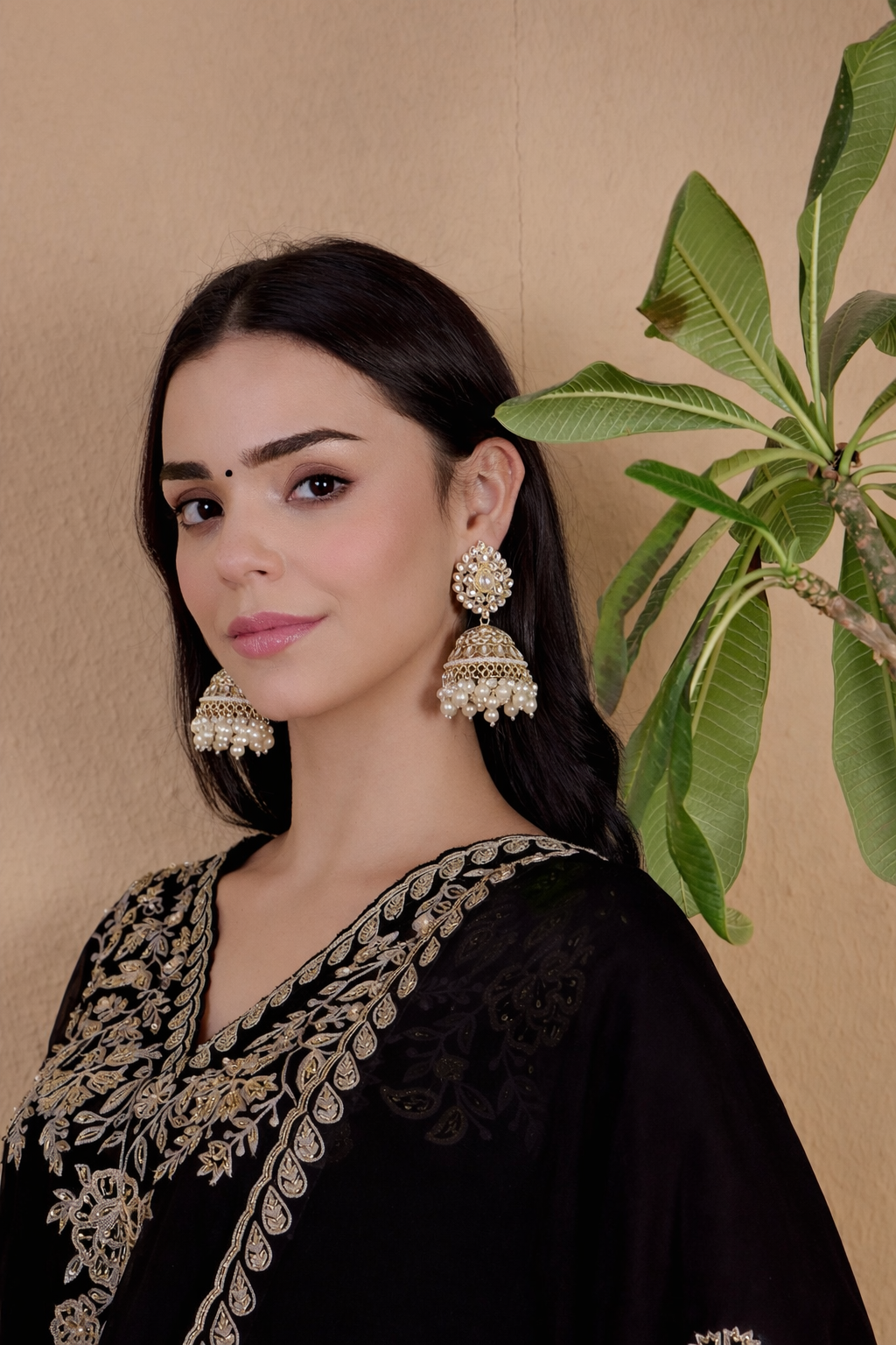 Zehra Jadau Jhumkas