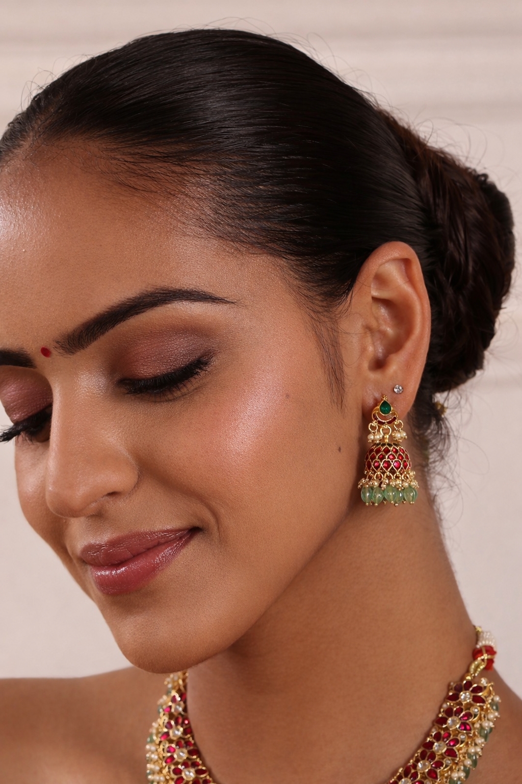 Noor Meena Jhumkas