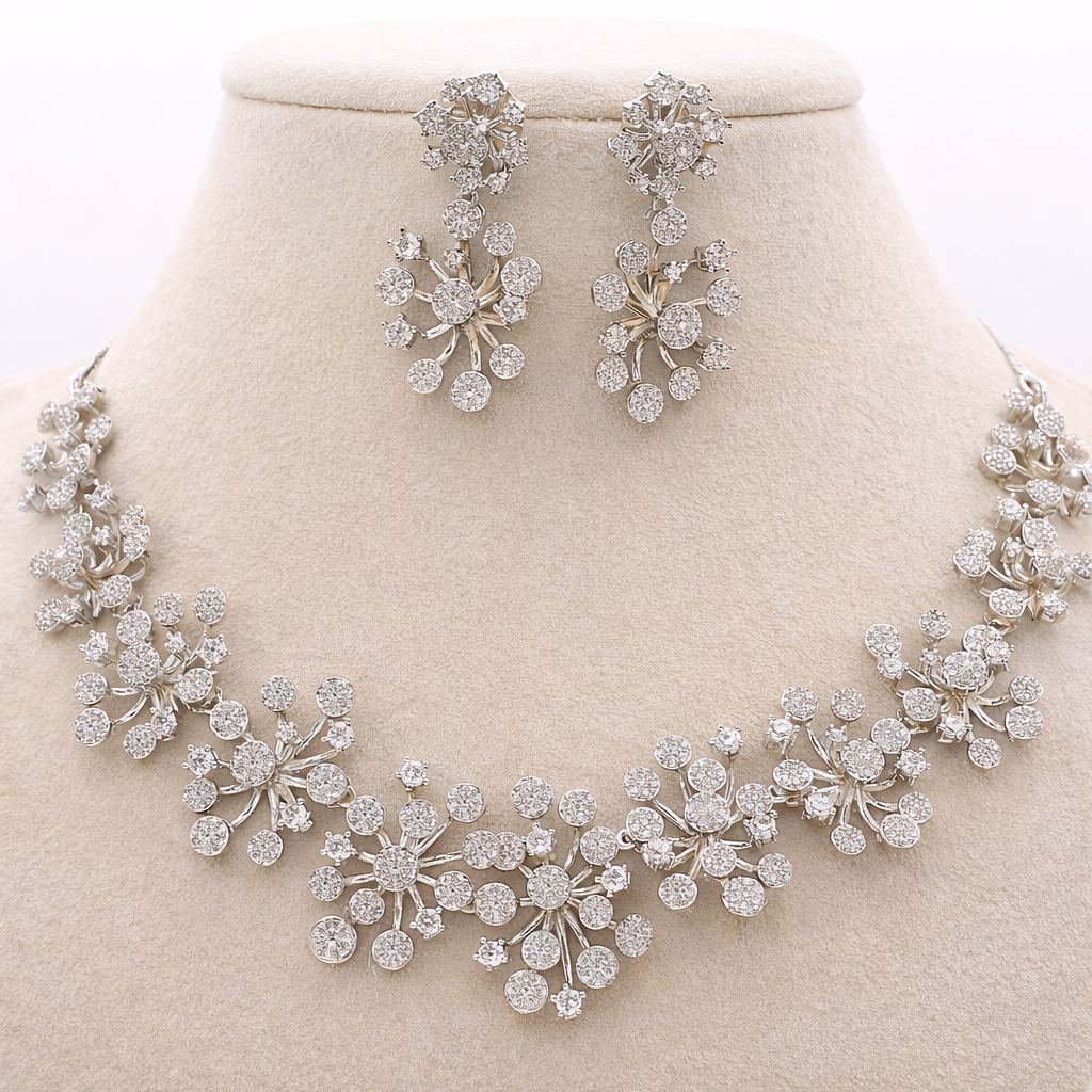 Crystal Bloom AD Statement Set