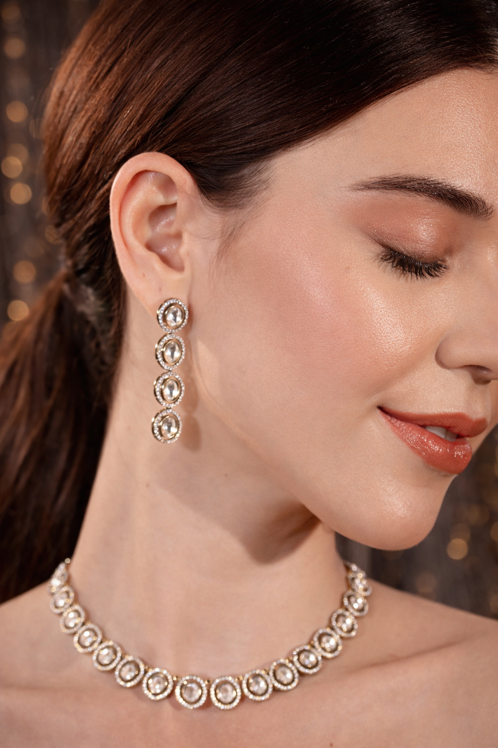 Elysian Oval Moissanite Elegance Set