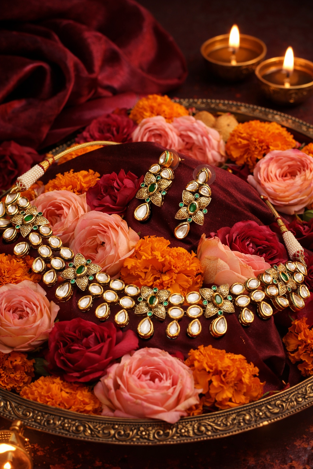 Verdant Bloom Moissanite Grandeur Set