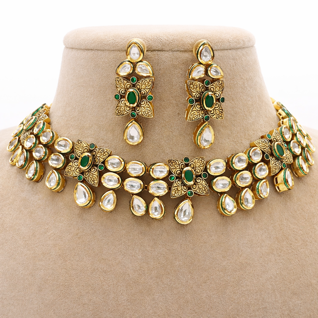 Verdant Bloom Moissanite Grandeur Set