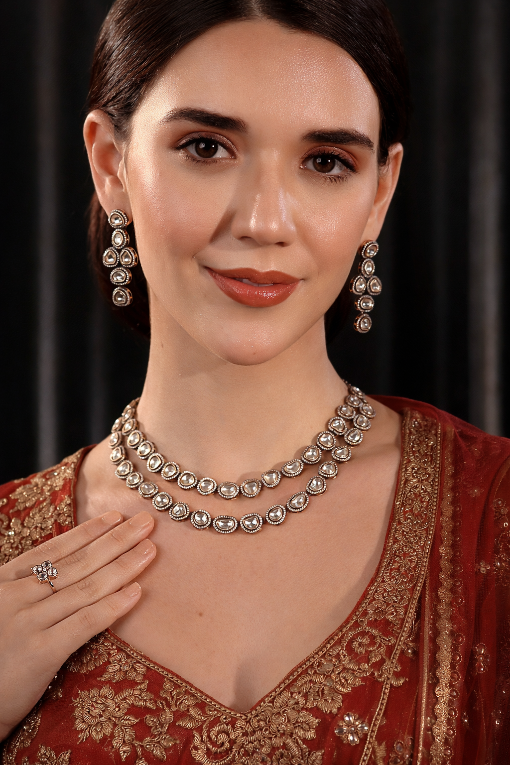 Twinfire Moissanite Layered Grace Set