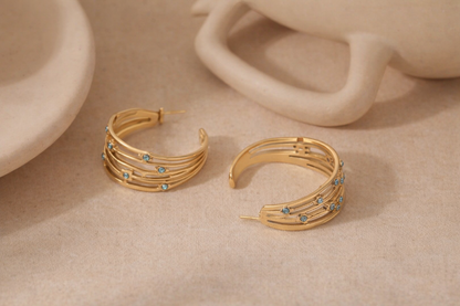 Azure Orbit Hoops