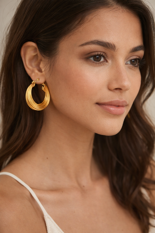 Lustre Layer Hoops