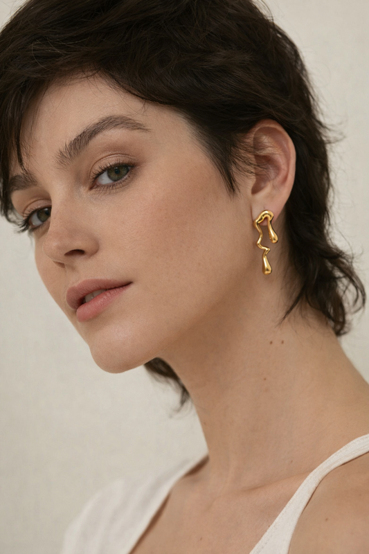 Golden Drift Studs