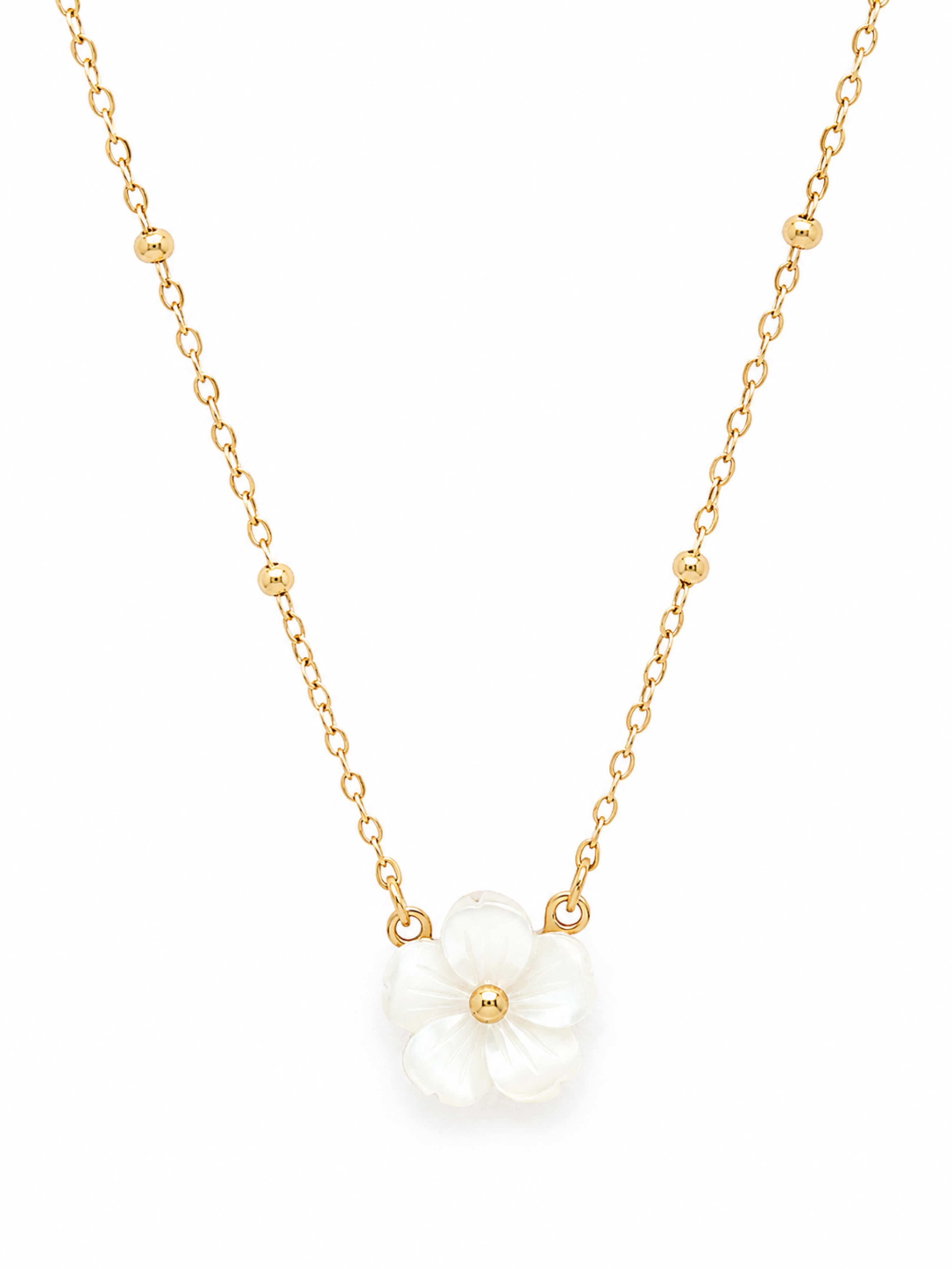 Floral Charm Necklace