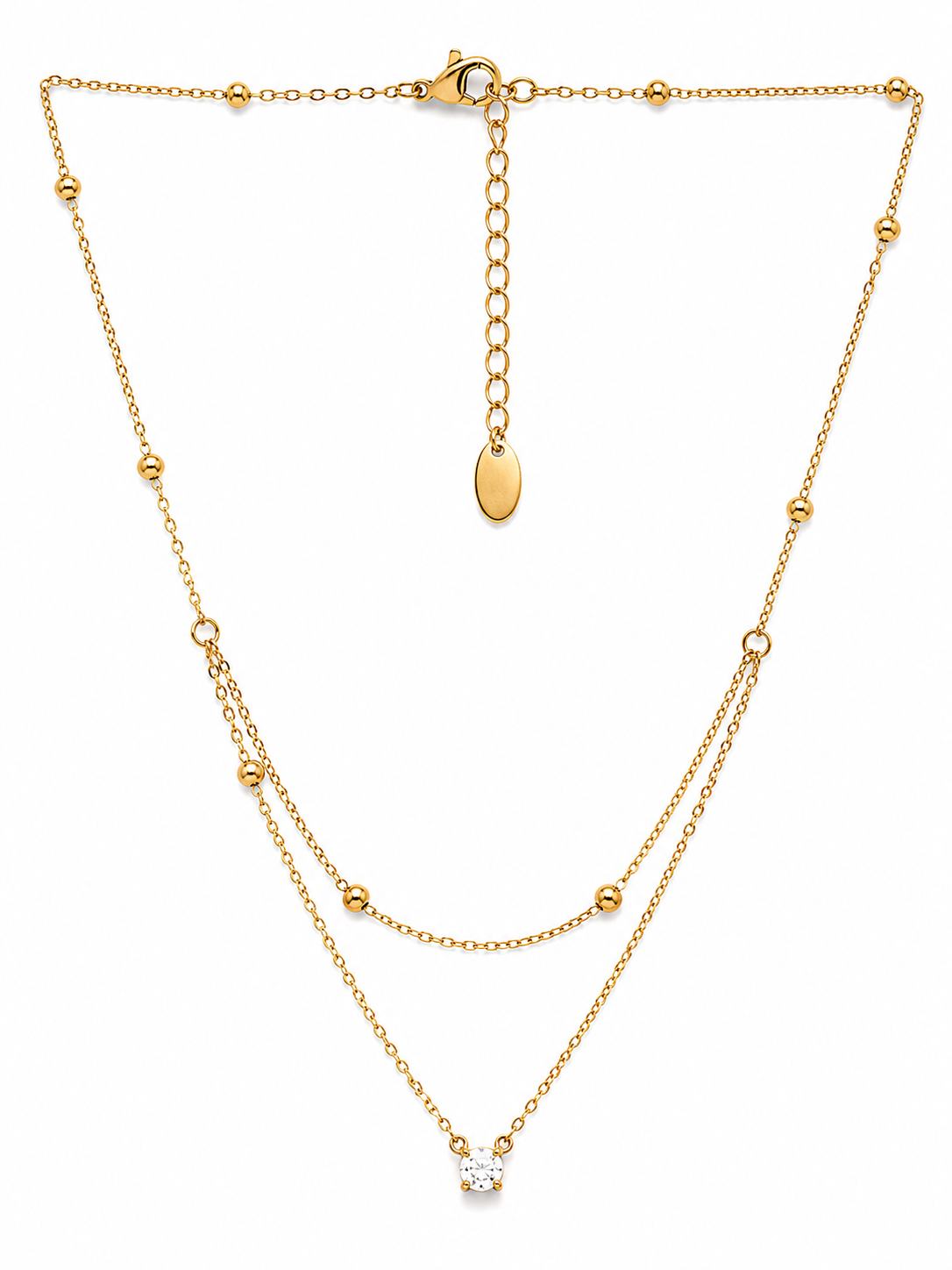 Glint Layered Necklace