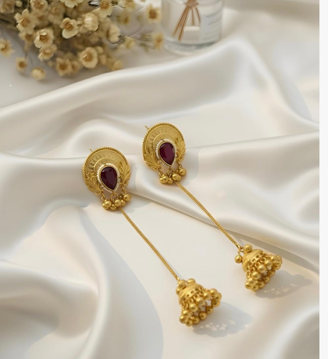 Zareen Noor Kashmiri Jhumka Earrings