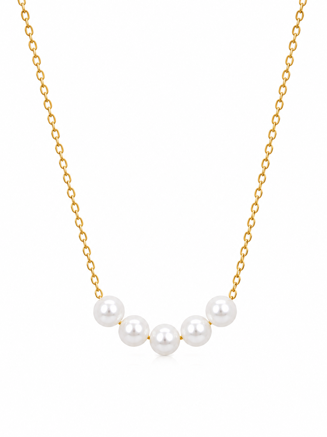 Luna Pearl Drop Necklace