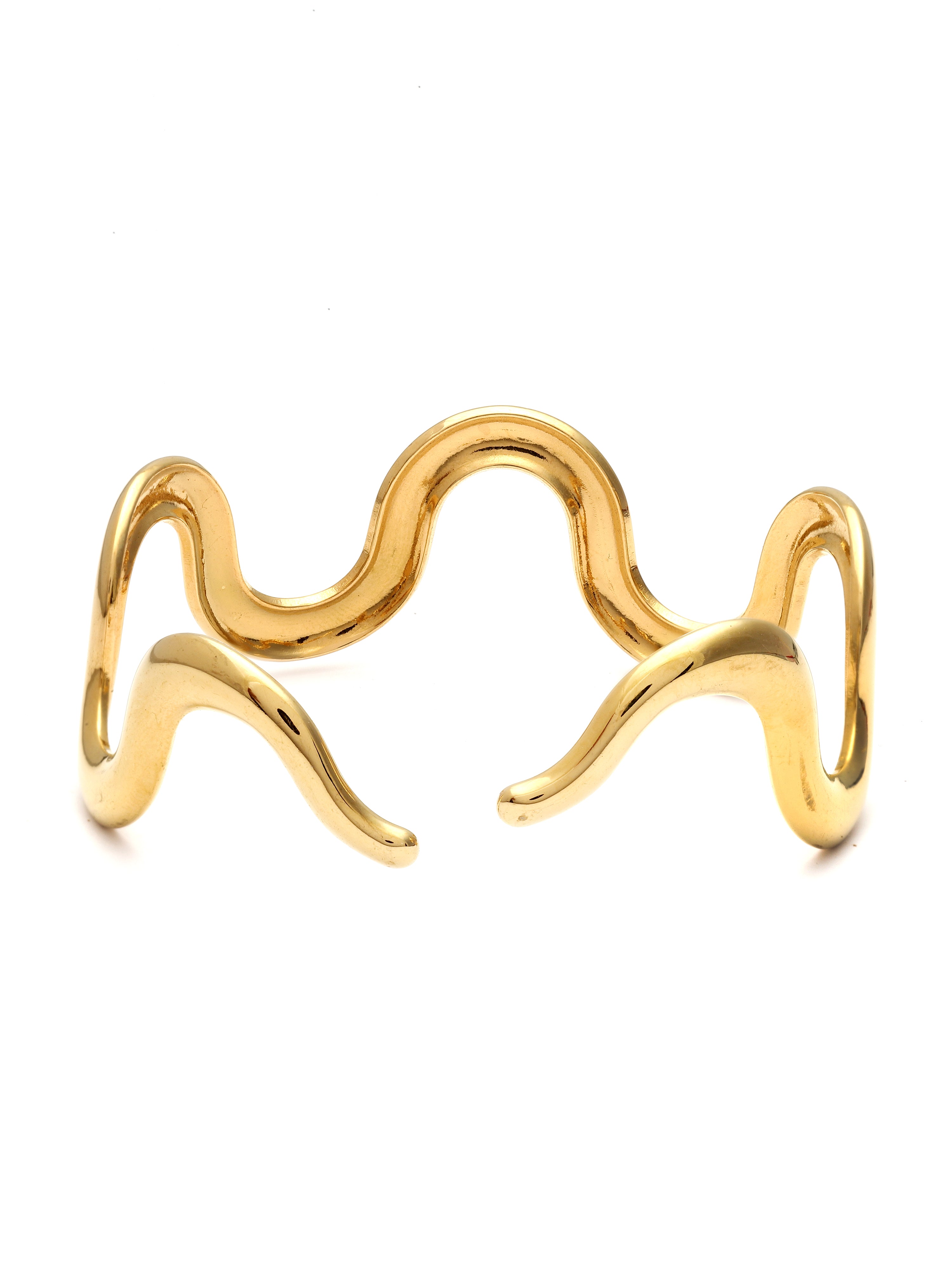 Noiré Curve Gold Cuff