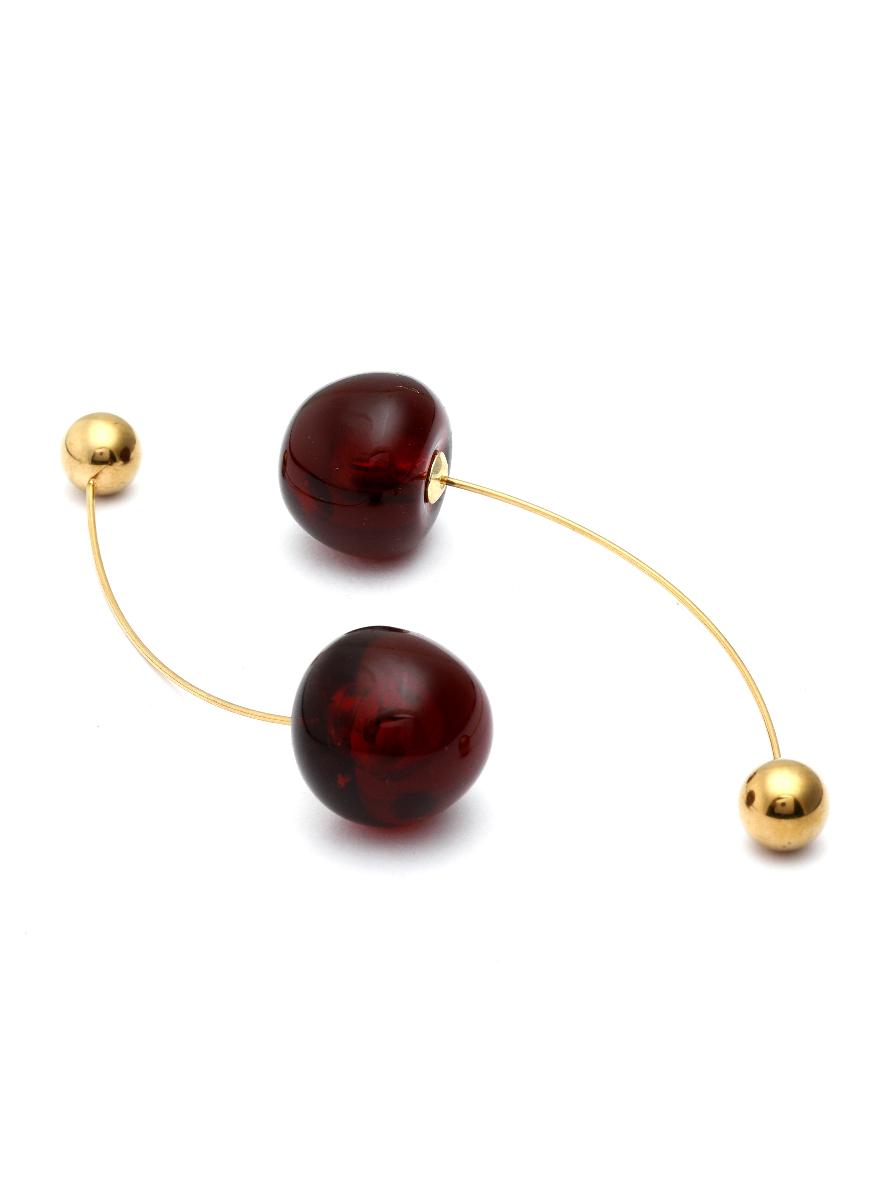 Cherry Arc Studs