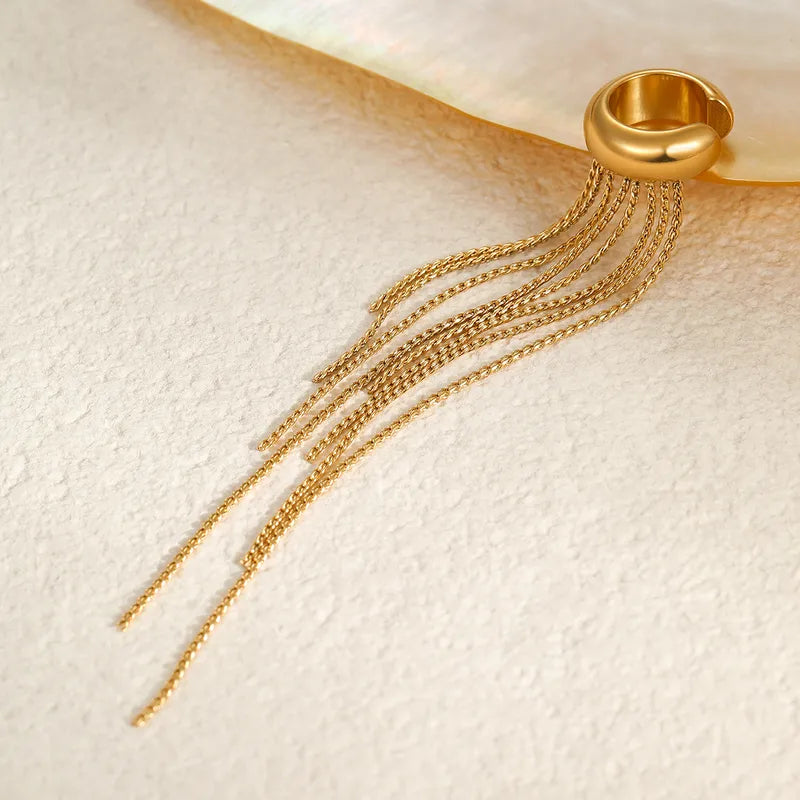 Serene Tassel Earcuff