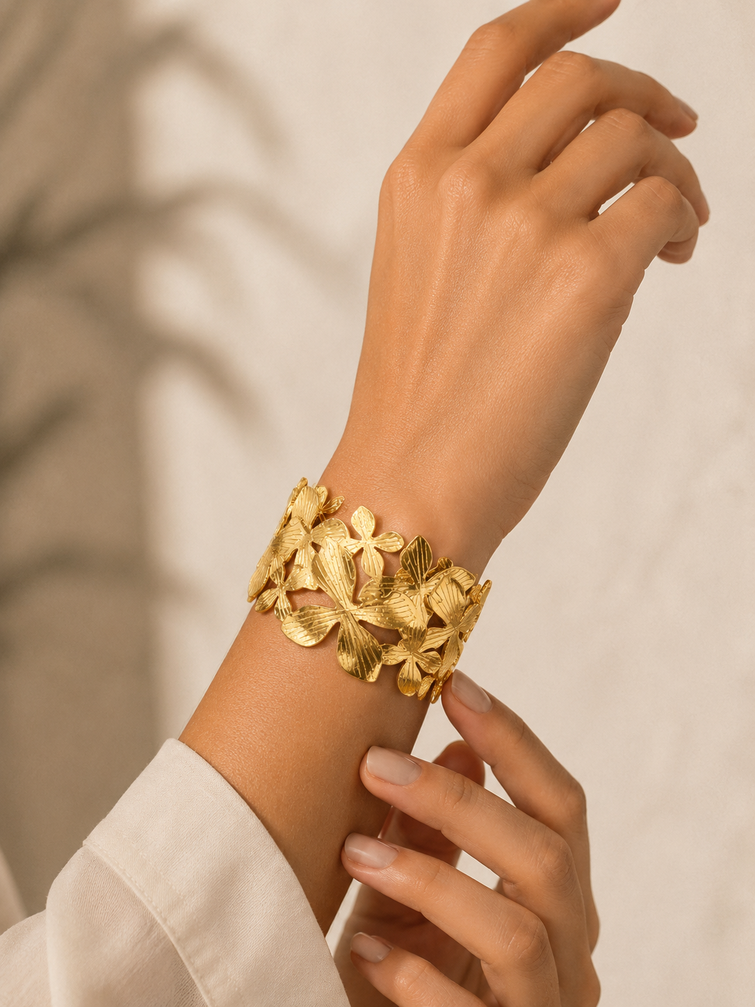 Pure Bloom Statement Cuff