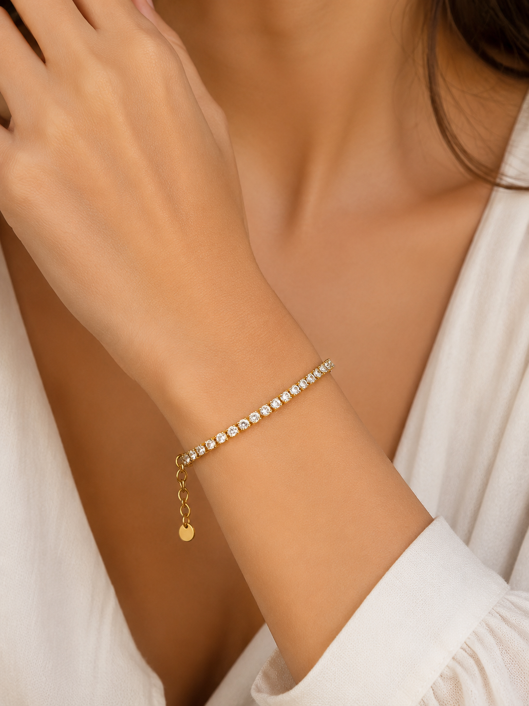 Eterna Tennis Bracelet