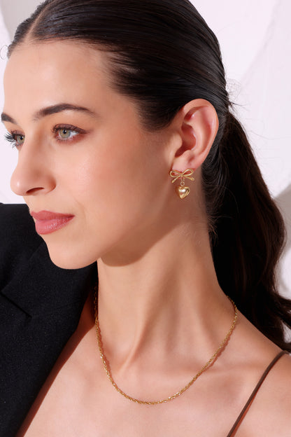 Heartstring Studs