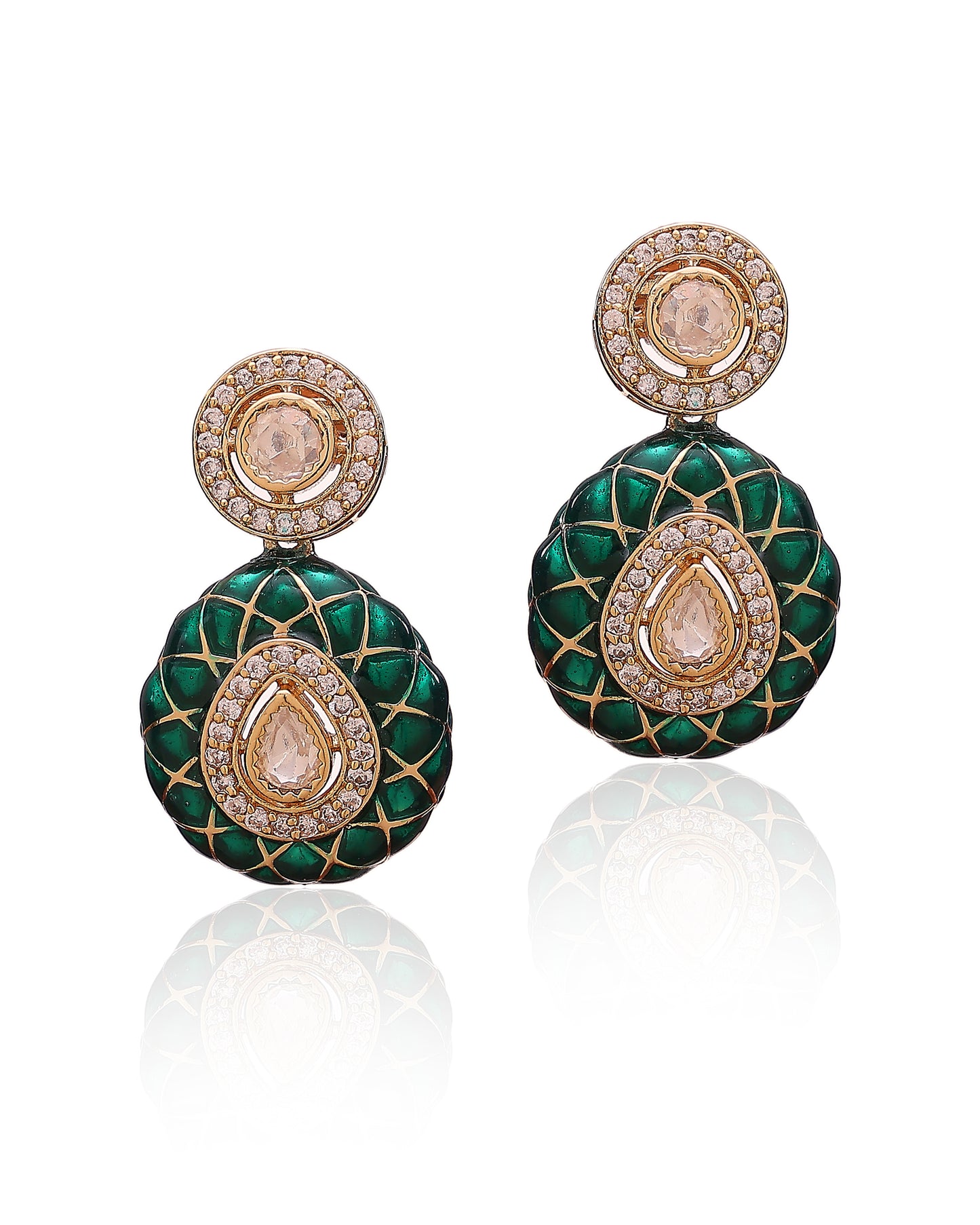 Zayra Emerald Bloom Drops