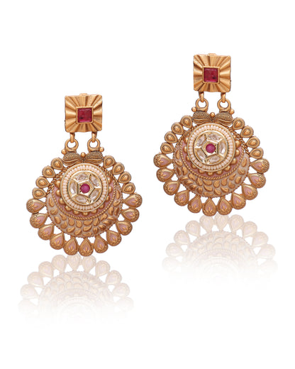 Ravya Sunburst Chandbalis