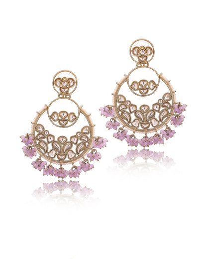 Inara Lilac Crescent Drops