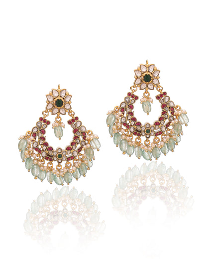 Zahra Dewdrop Chandbalis