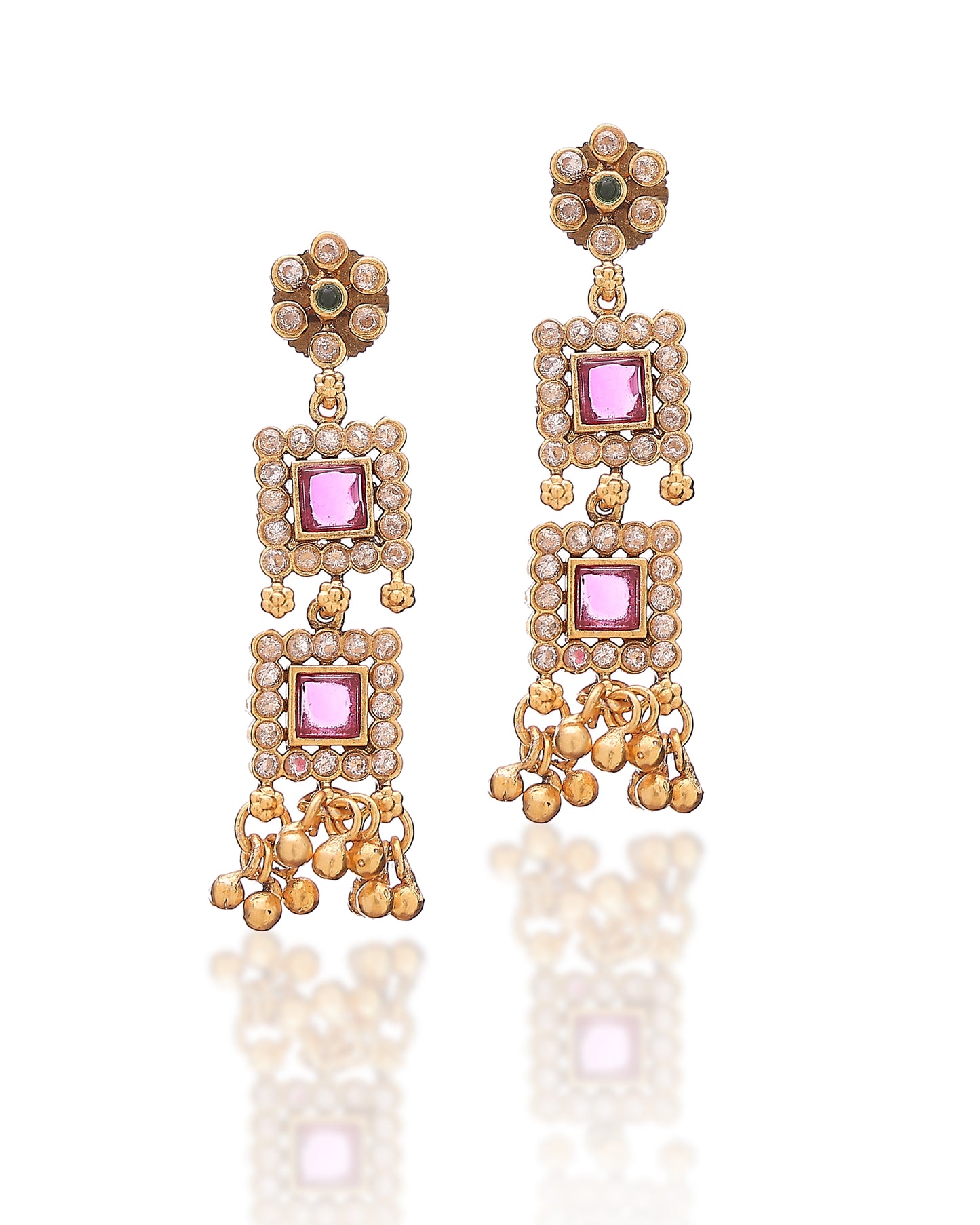 Rani Regal Moissanite Pearl Choker Set