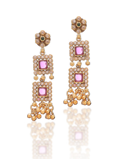 Rani Regal Moissanite Pearl Choker Set