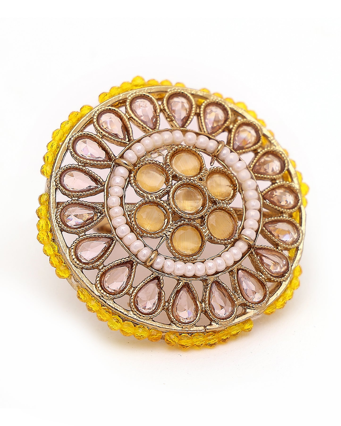 Zeenat Sunburst Ring