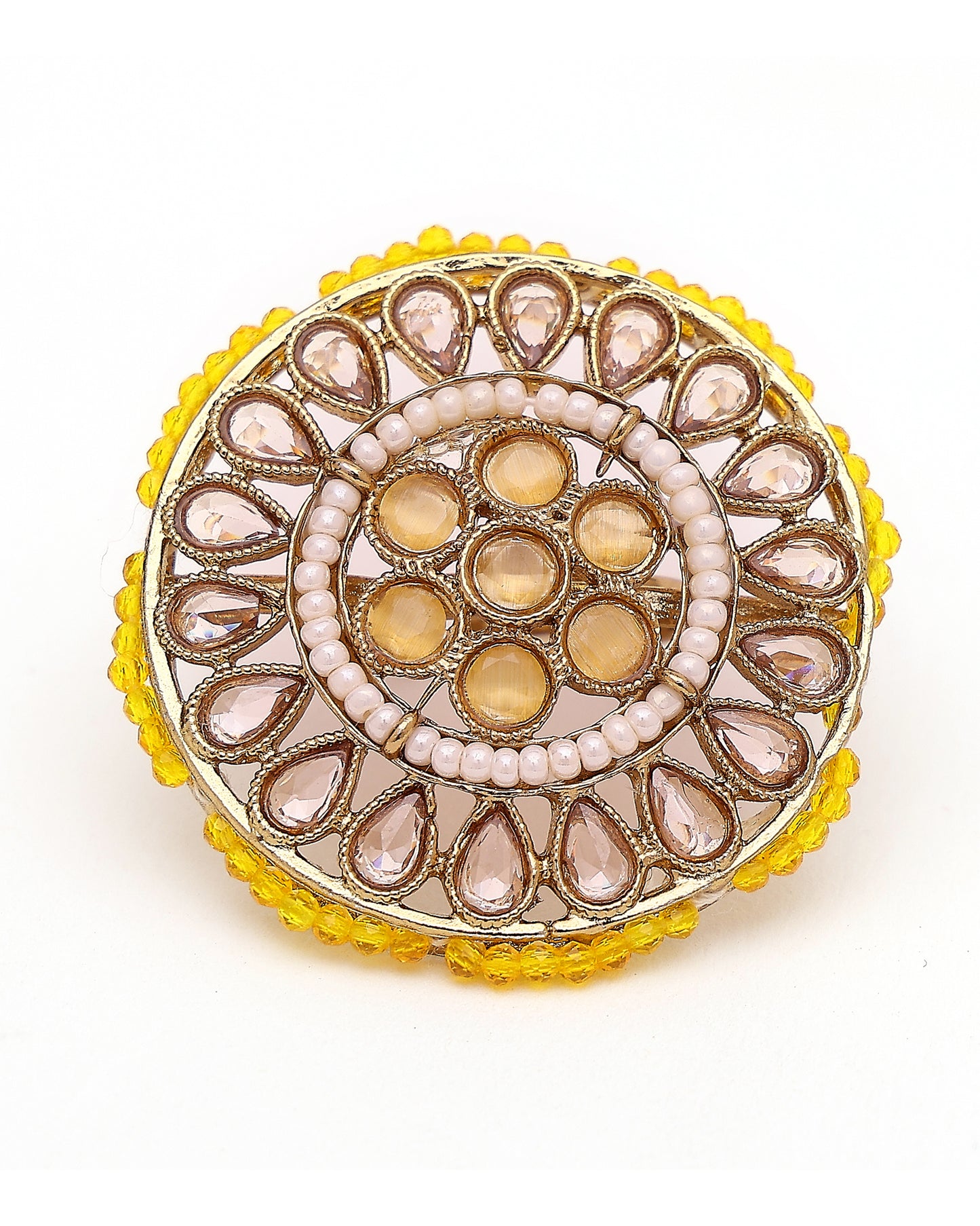 Zeenat Sunburst Ring