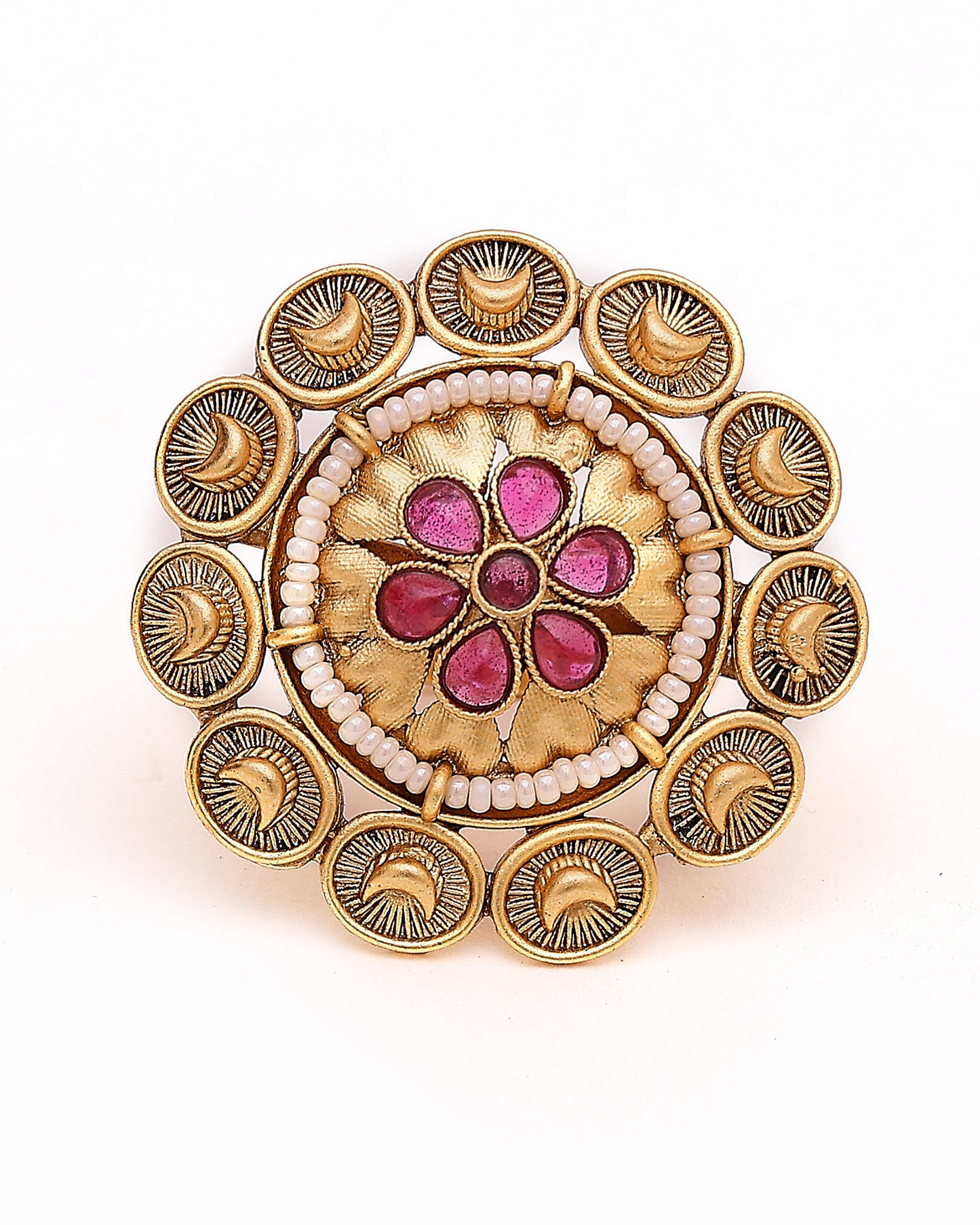 Rajnavi Ravi Temple Ring