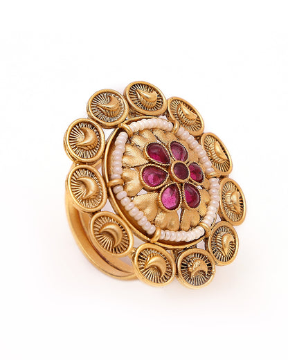 Rajnavi Ravi Temple Ring