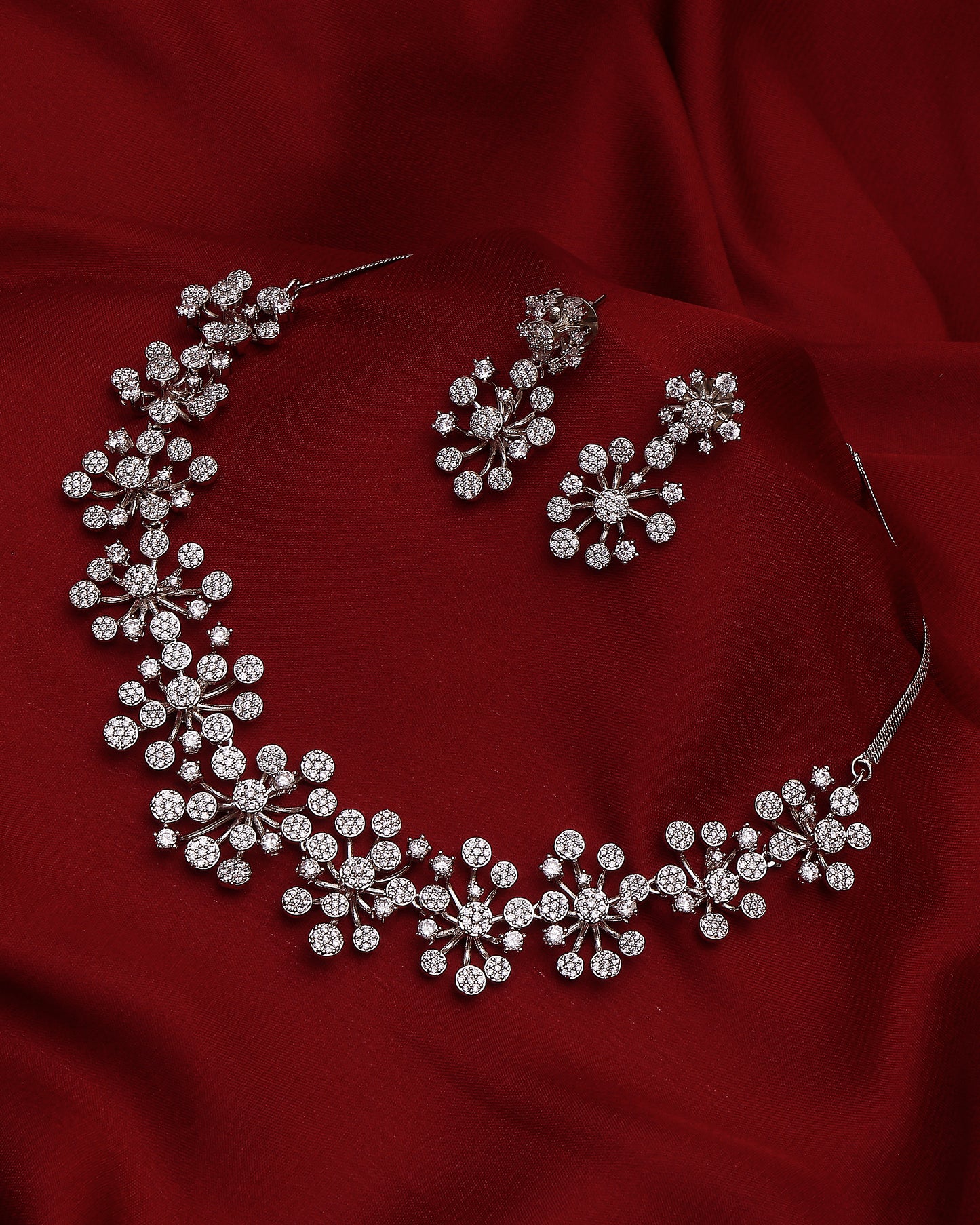 Crystal Bloom AD Statement Set