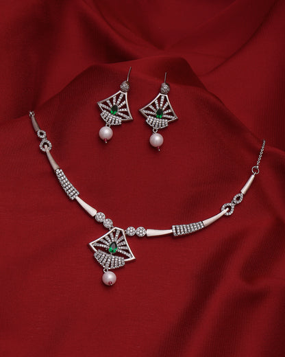 Emerald Deco Pearl AD Set
