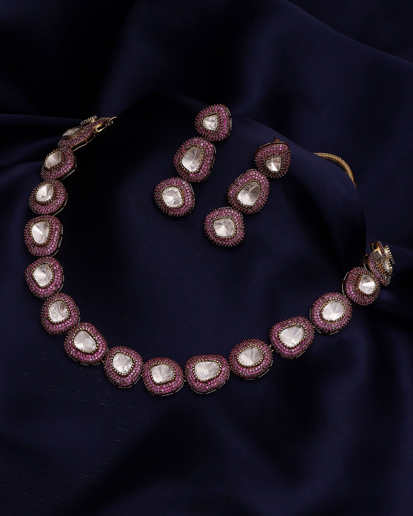 Rosé Luxe Moissanite Glam Set