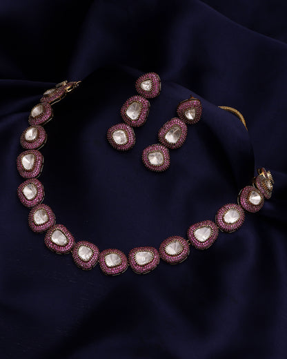 Rosé Luxe Moissanite Glam Set