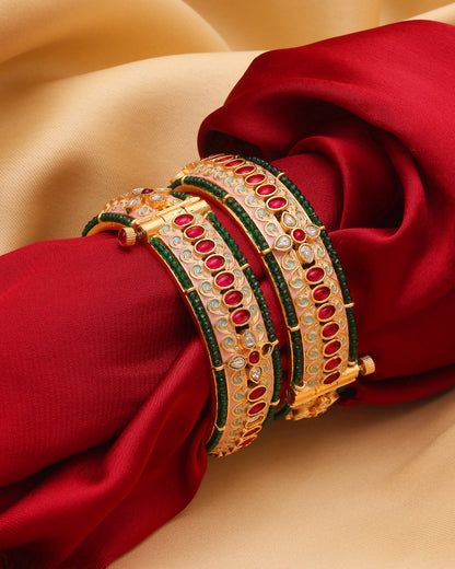 Zohra Heritage Meenakari Bridal Bangles
