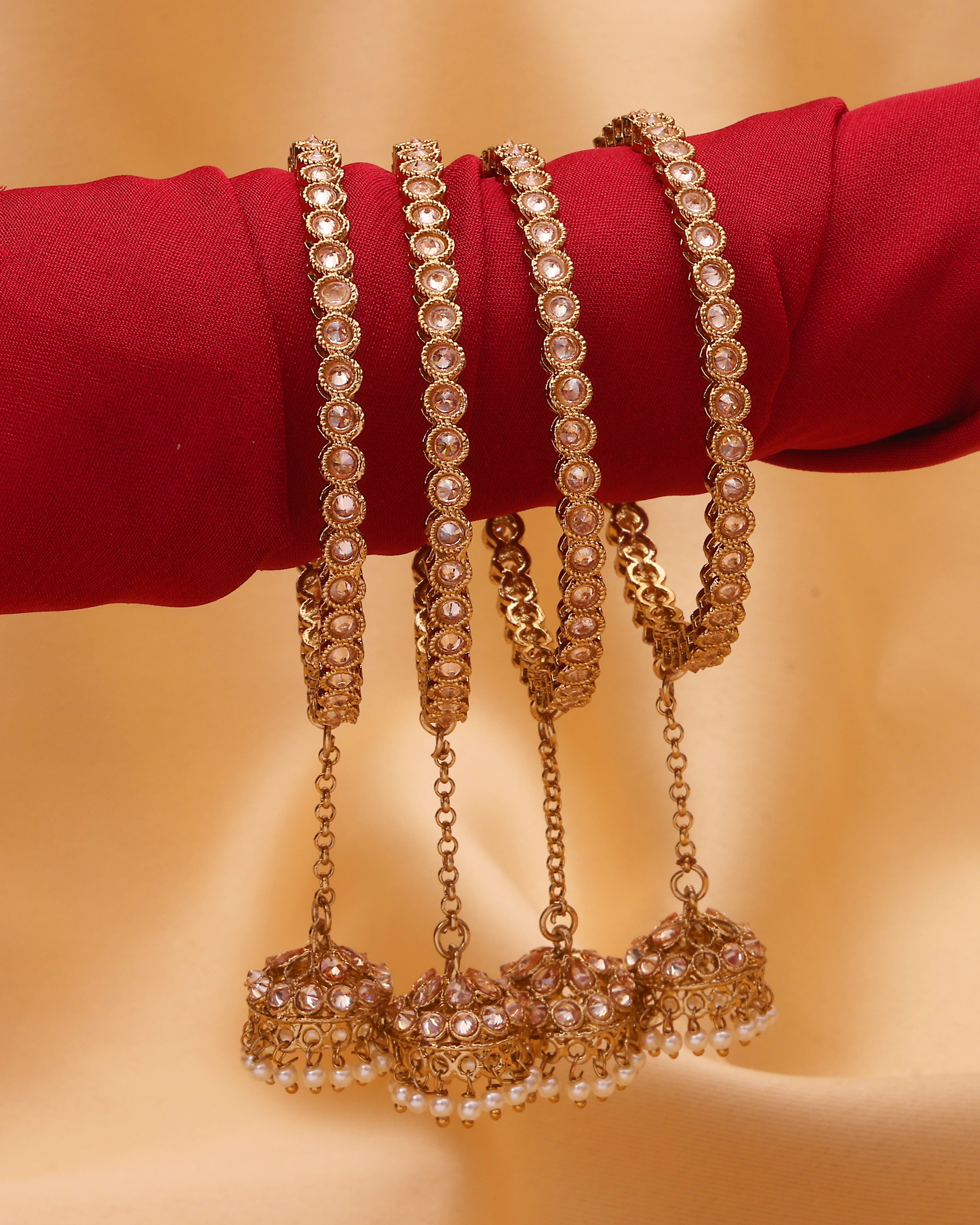 Jhumrika Bridal Jhumka Bangles