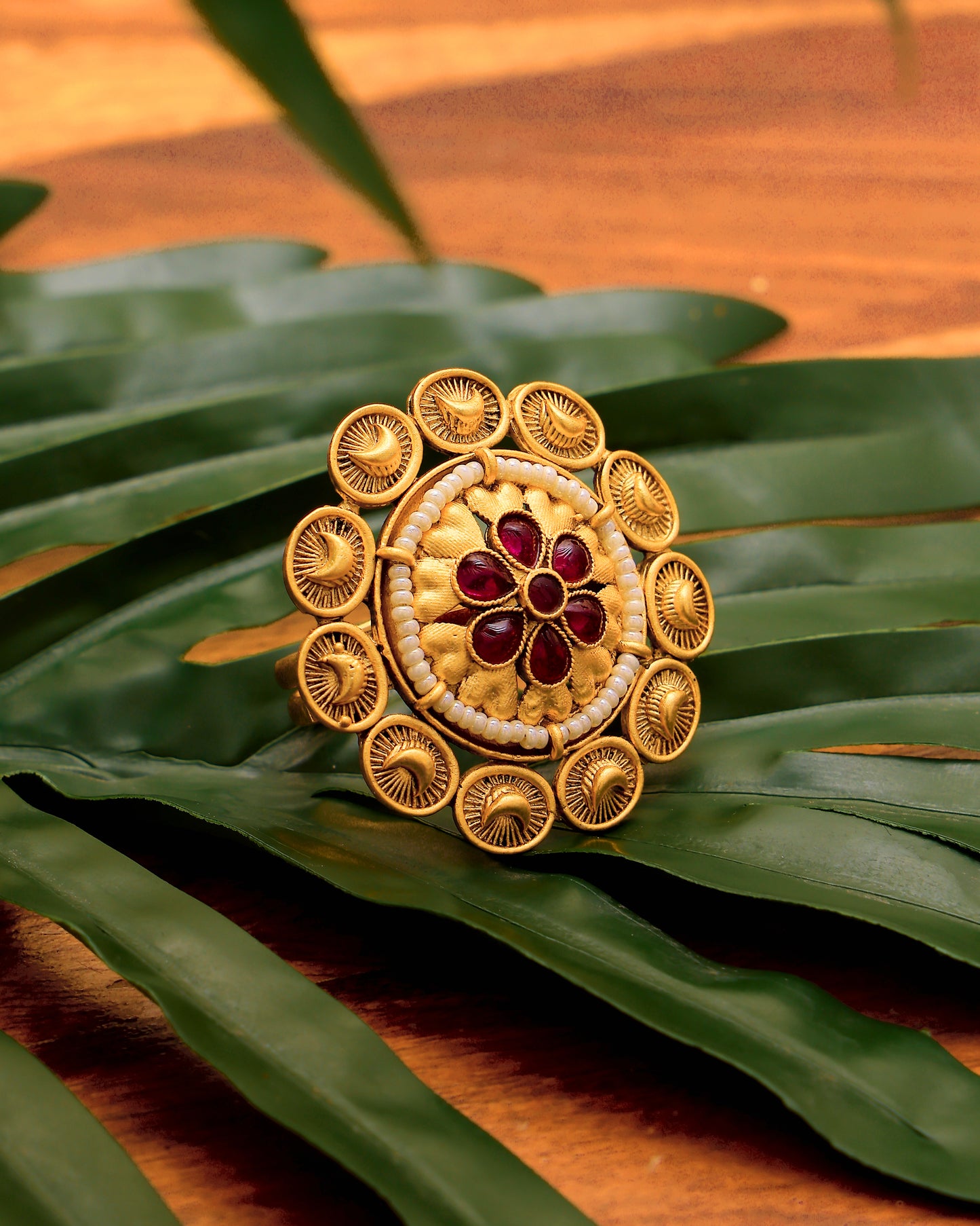 Rajnavi Ravi Temple Ring