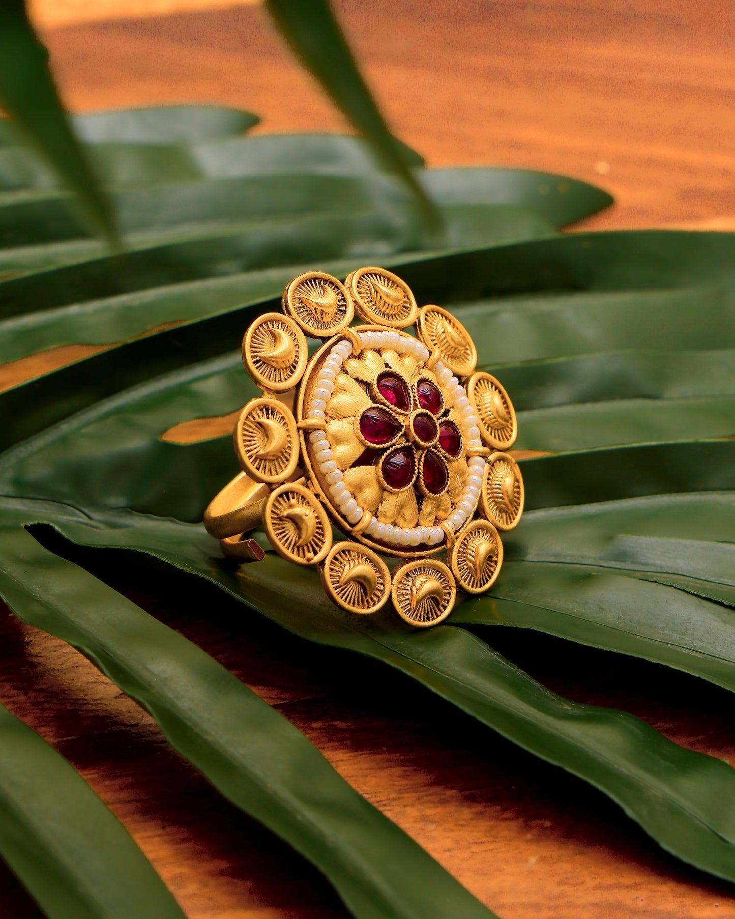 Rajnavi Ravi Temple Ring