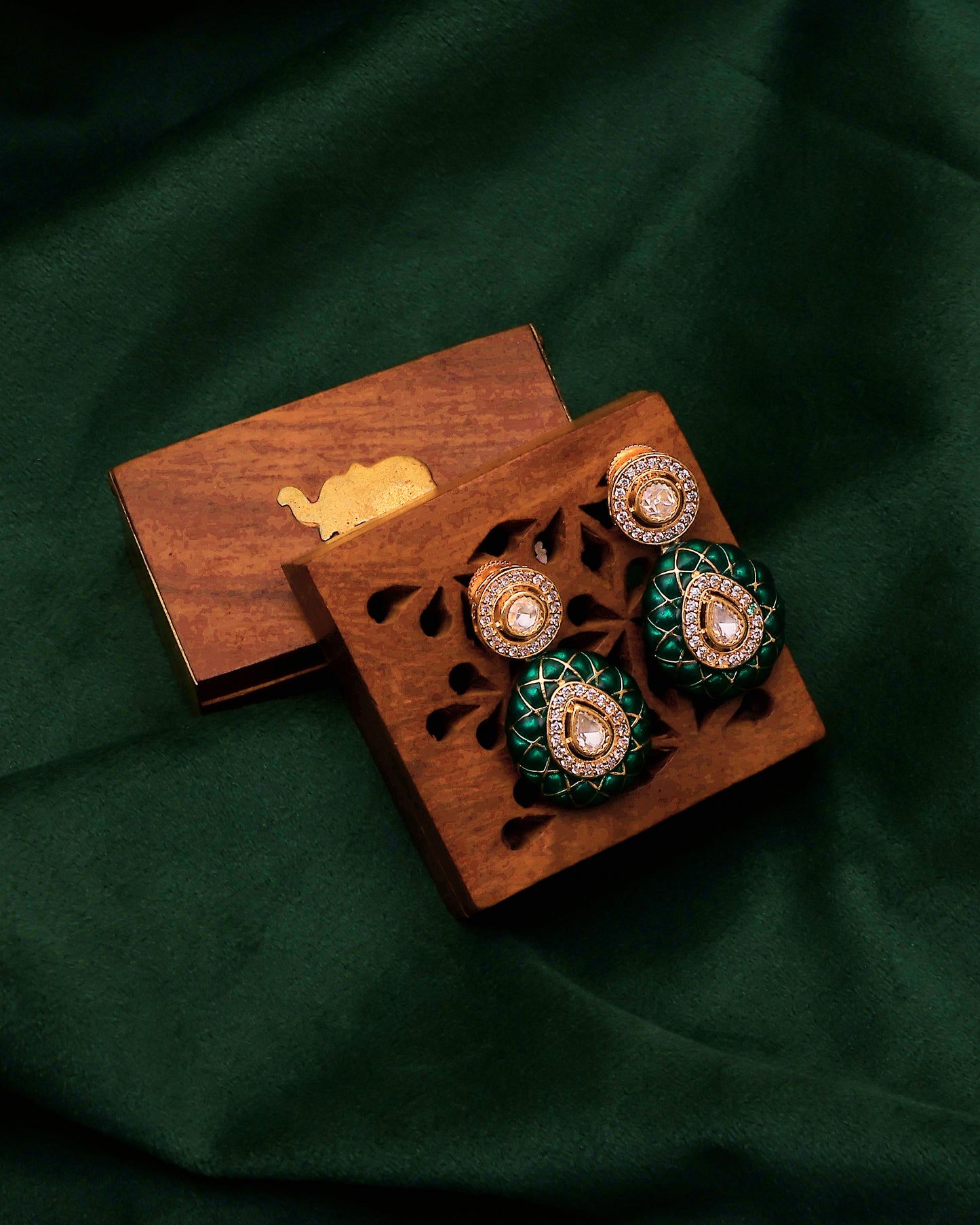 Zayra Emerald Bloom Drops