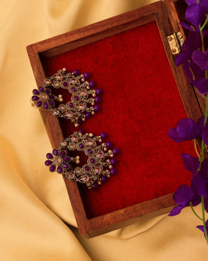 Gulroshan Mirror Chandbalis