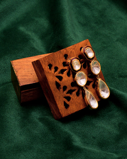 Eira Kundan Drop Trio