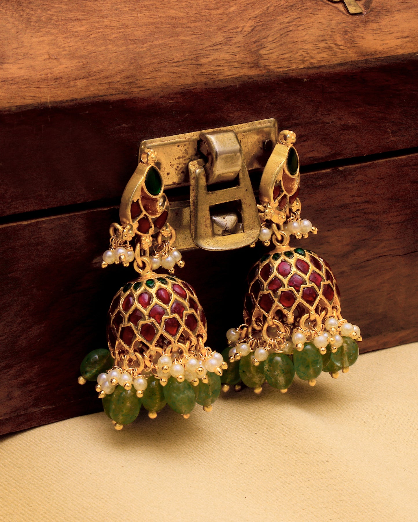 Noor Meena Jhumkas