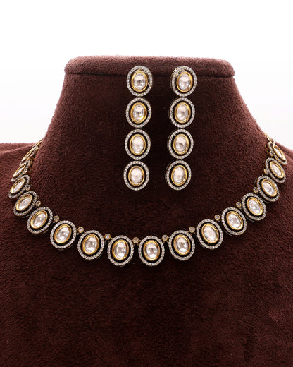 Elysian Oval Moissanite Elegance Set