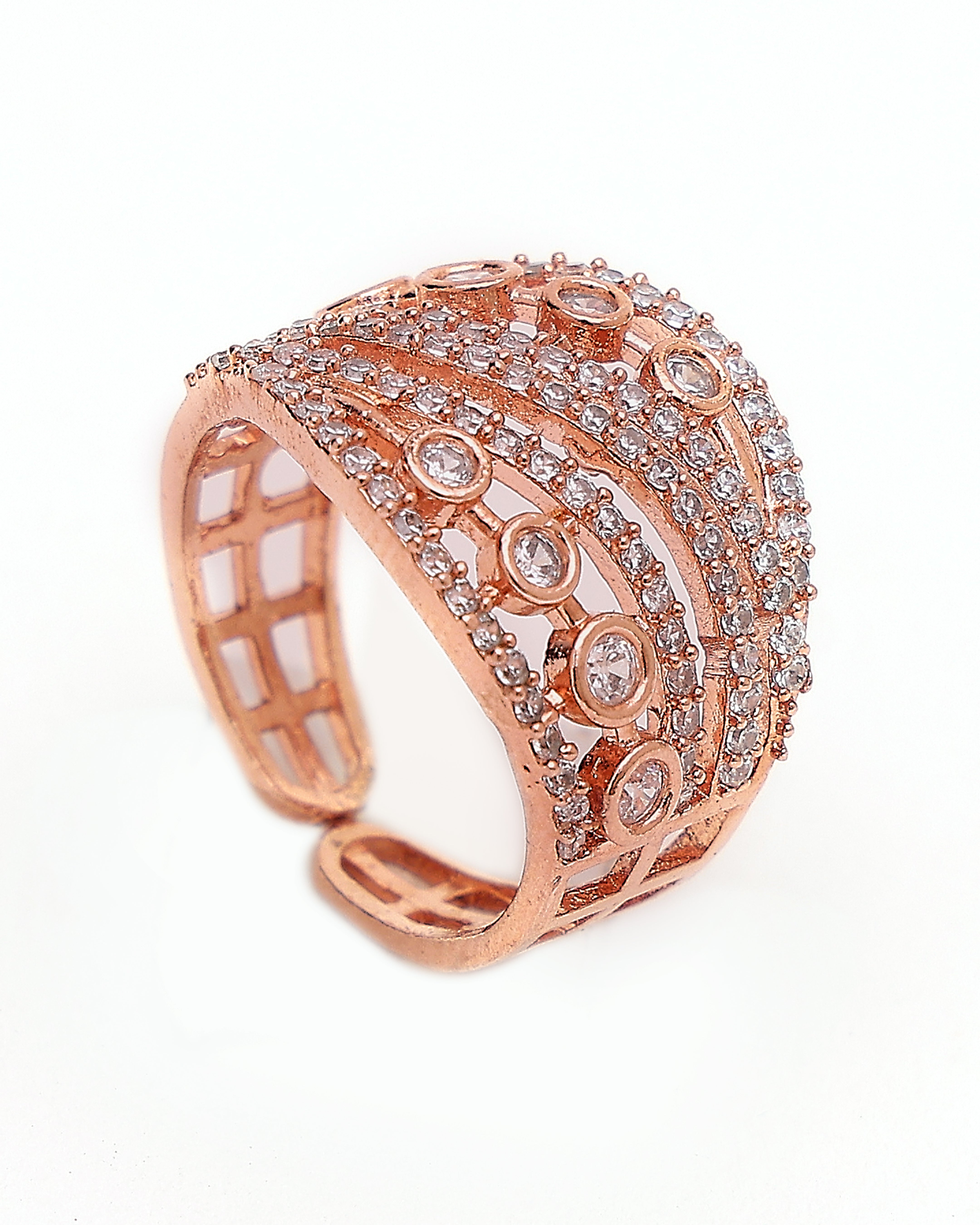 Aurielle Rose Band Ring