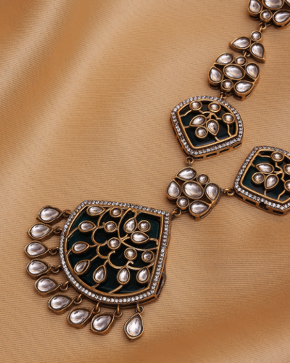 Noir Bloom Moissanite Heritage Set