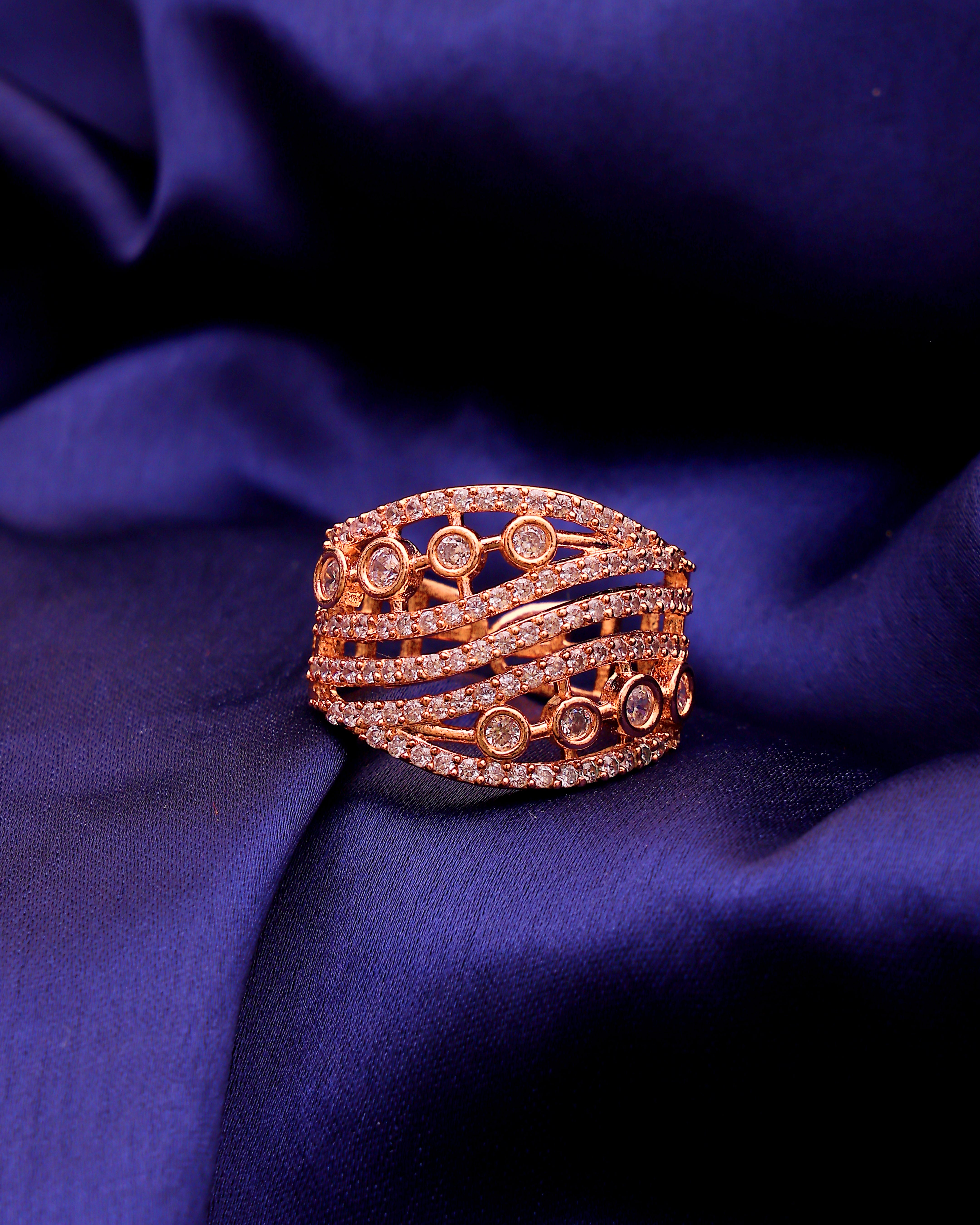 Aurielle Rose Band Ring