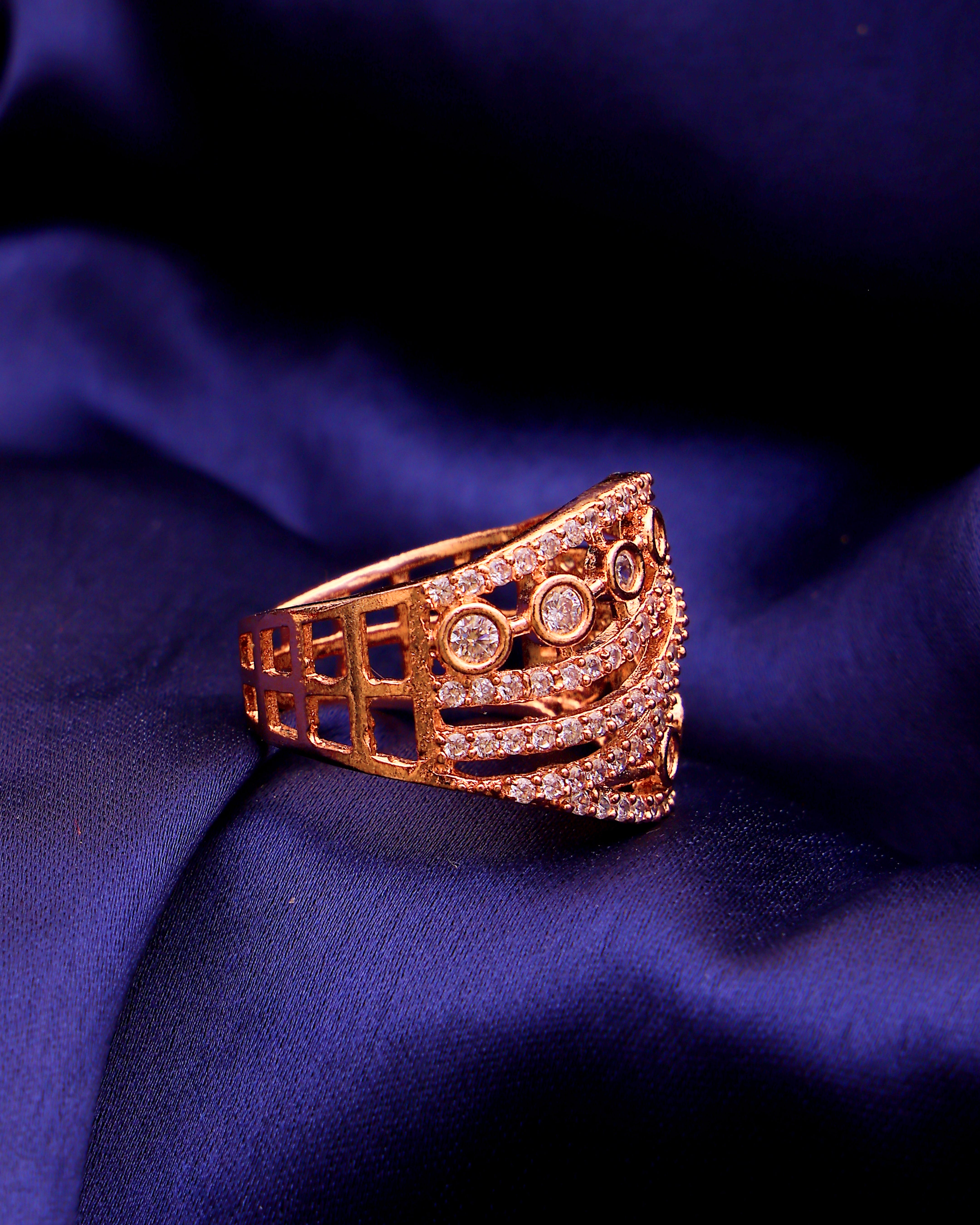 Aurielle Rose Band Ring