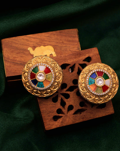 Navika Chakra Studs