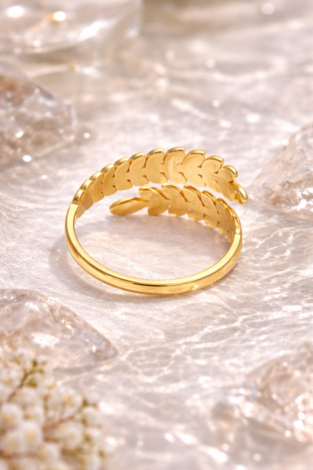 Golden Fern Ring